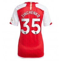 Arsenal Oleksandr Zinchenko #35 Hjemmebanetrøje Dame 2023-24 Kortærmet